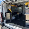 van interior design storage system