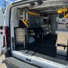 van interior design storage system