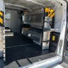 van interior design storage system