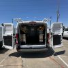 van interior design storage system
