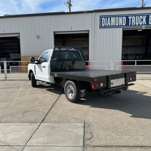 steel flatbed service body