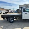 steel flatbed service body