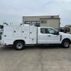 Diamond Truck Body Model AB-AC6-96-SACCO2 Animal Control Service Body mounted on Ford Super Duty chassis with six live animal compartments and white municipal fleet finish