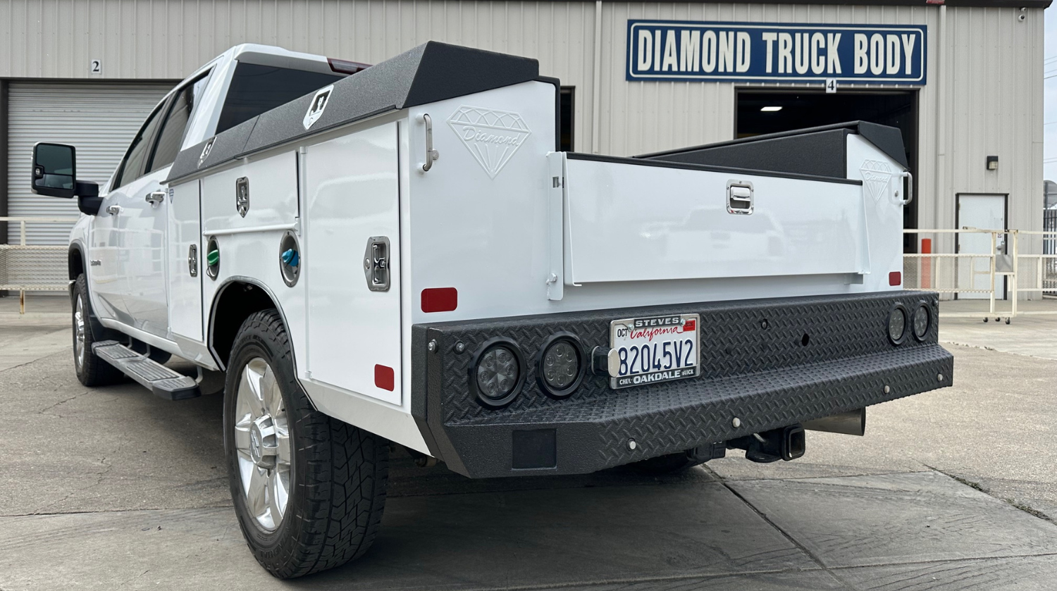 Smoked LED Service Body Lights DOT-Compliant Lighting for Modern Work ...