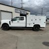 8 ft animal transport truck body AB-6AC-98 with 6 cage compartments on Ford chassis