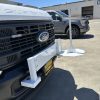 low profile utility service body on Ford F250 with front bumper cone holder