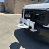 low profile utility service body on Ford F250 with front bumper cone holder