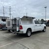 utility truck cap with Bedslide cargo system