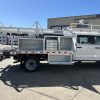 custom Diamond flatbed on Ford F550 Crew Cab