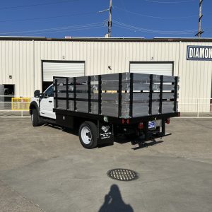 Diamond 12 foot flatbed on Ford F450