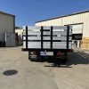 contractor flatbed truck with aluminum stake sides