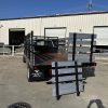 Apitong hardwood flatbed with toolboxes