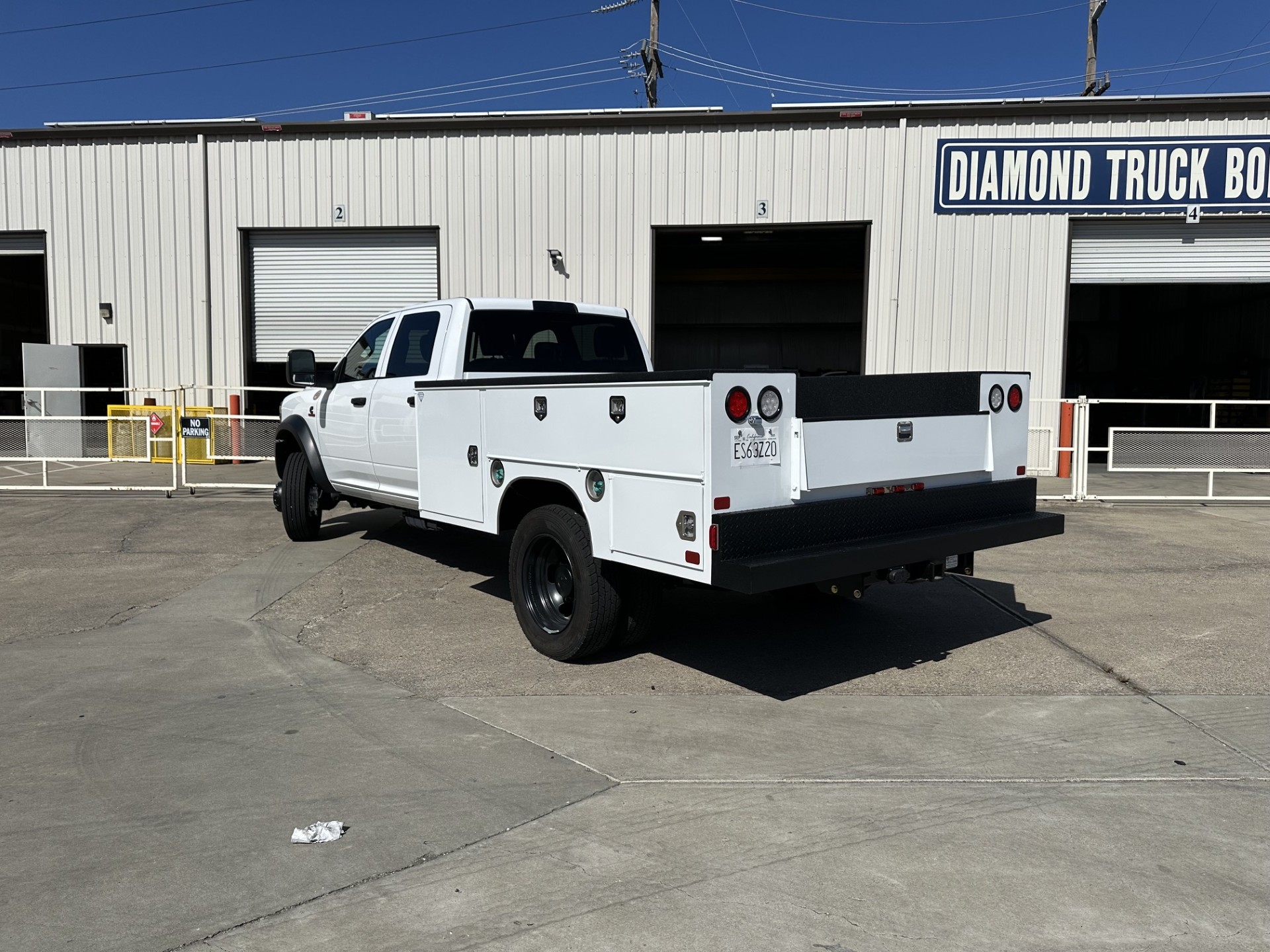 dozer tender service truck