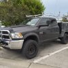 Diamond high-profile service body on RAM 2500 ship out