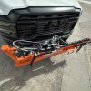 RAM 3500 traffic maintenance truck with post puller
