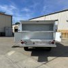 municipal animal control vehicle with loading ramp