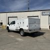 municipal animal control vehicle with loading ramp
