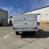 municipal animal control vehicle with loading ramp