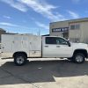 municipal animal control vehicle with loading ramp