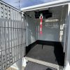 municipal animal control vehicle with loading ramp