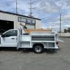 Ford F-350 landscape service body with dump insert