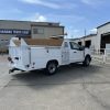 Ford F-350 landscape service body with dump insert