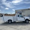 Ford F-350 landscape service body with dump insert