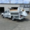 Ford F-350 landscape service body with dump insert