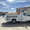 Ford F-350 landscape service body with dump insert