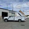 Ford F-350 landscape service body with dump insert